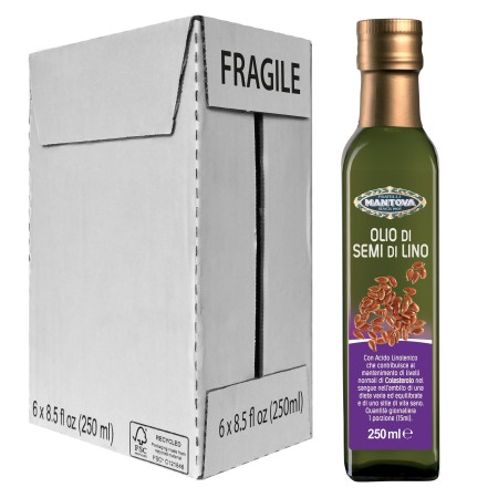 Olio di Semi di Lino 250ml 6x250ml