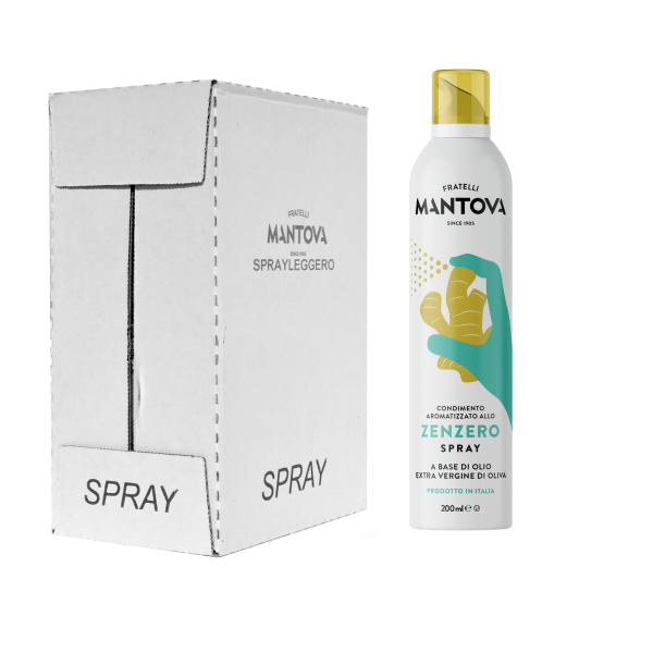 Zenzero spray in olio extravergine di oliva (6x200 ml)