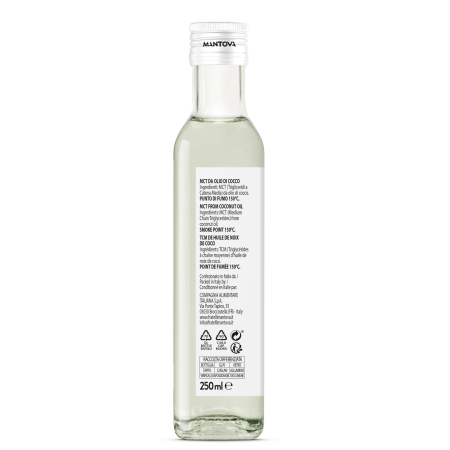 Olio di Cocco Liquido 100% Puro - 250ml