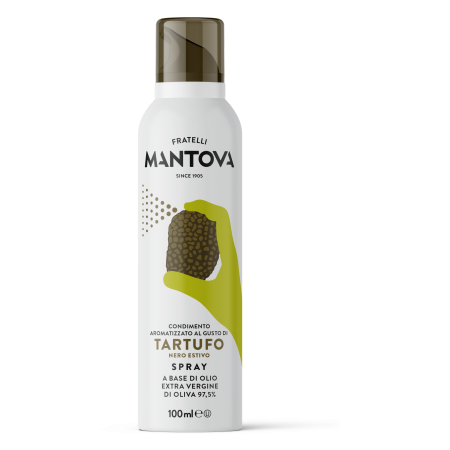 Gift package of 5x100ml spray: extra virgin olive oil, garlic, lemon, chilli pepper, truffle condiment