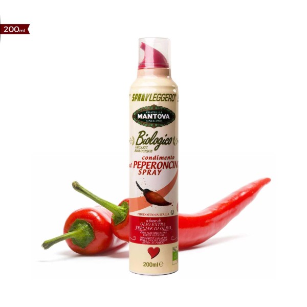 Peperoncino spray in olio biologico extravergine di oliva