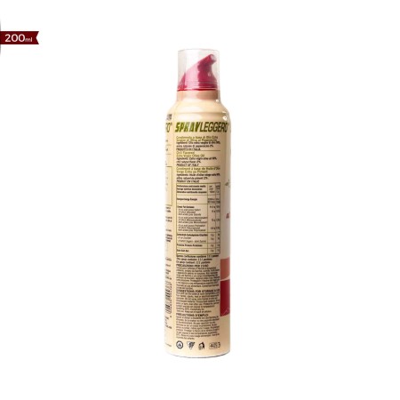 200 ml Peperoncino Spray in Olio Biologico Extra Vergine di Oliva - retro