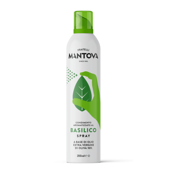 Basilic spray en huile vierge extra d’olive