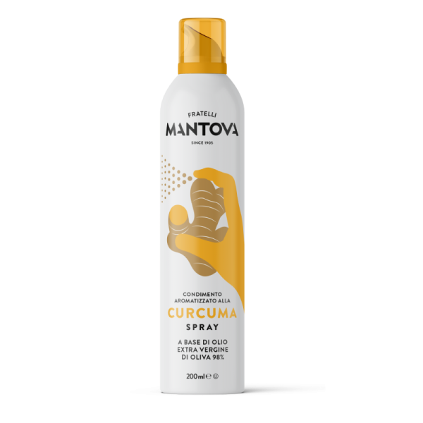 Olio alla curcuma spray in olio extravergine di oliva