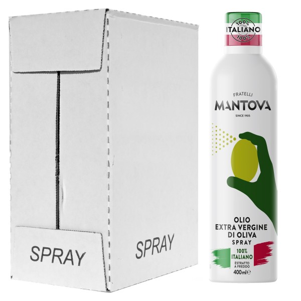 100% Italian Extra Virgin Olive Oil, cold pressed (6 x 400 ml)