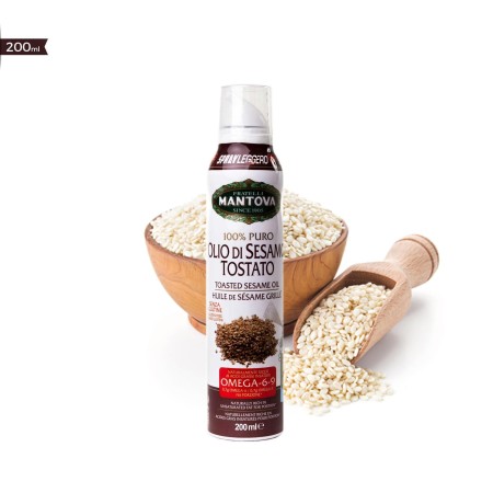 Confezione 5X200 ml spray nutraceutico: olio di Avocado, di Semi di Lino, di Vinacciolo, di Sesamo Tostato e di Riso Confezione 5X200 ml spray nutraceutico: olio di Avocado, di Semi di Lino, di Vinacciolo, di Sesamo Tostato e di Riso