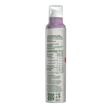 Garlic flavoured Organic Extra Virgin Olive Oil Spray Garlic flavoured Organic Extra Virgin Olive Oil Spray