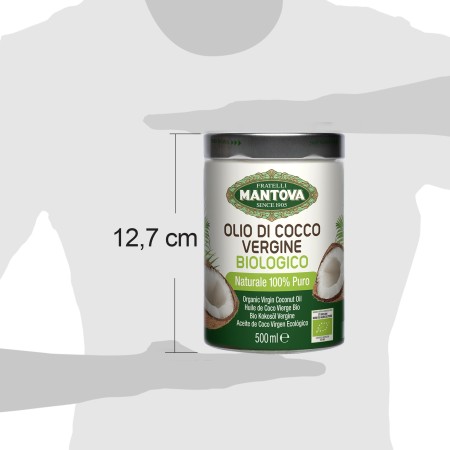 Olio di Cocco Vergine Biologico misura Olio di Cocco Vergine Biologico misura
